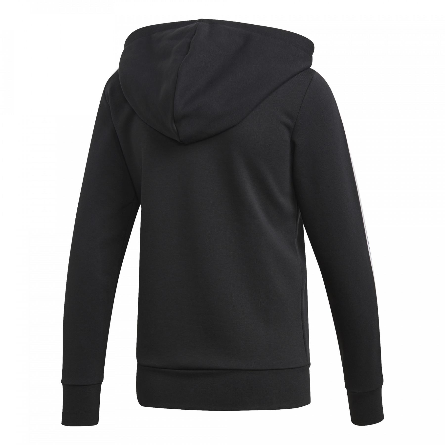 Women's hooded jacket adidas Essentials 3-Stripes