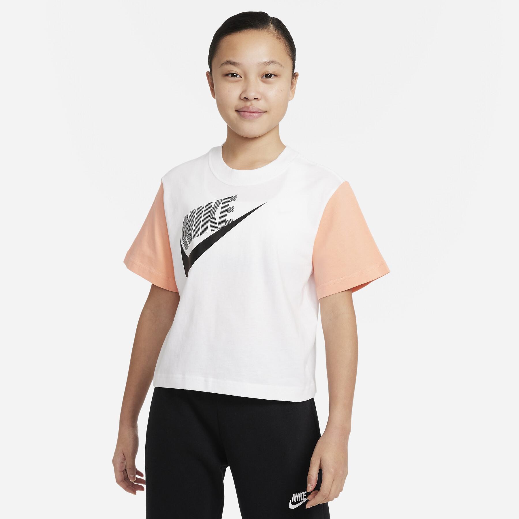 Girl's T-shirt Nike Essntial Boxy
