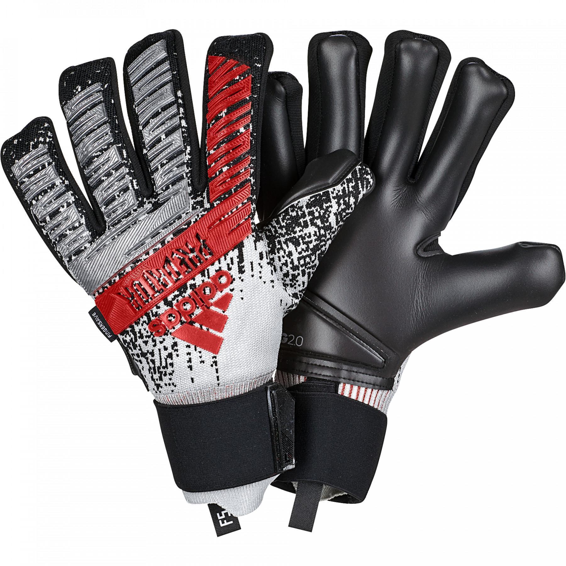 Goalkeeper gloves adidas Predator Pro Fingersave