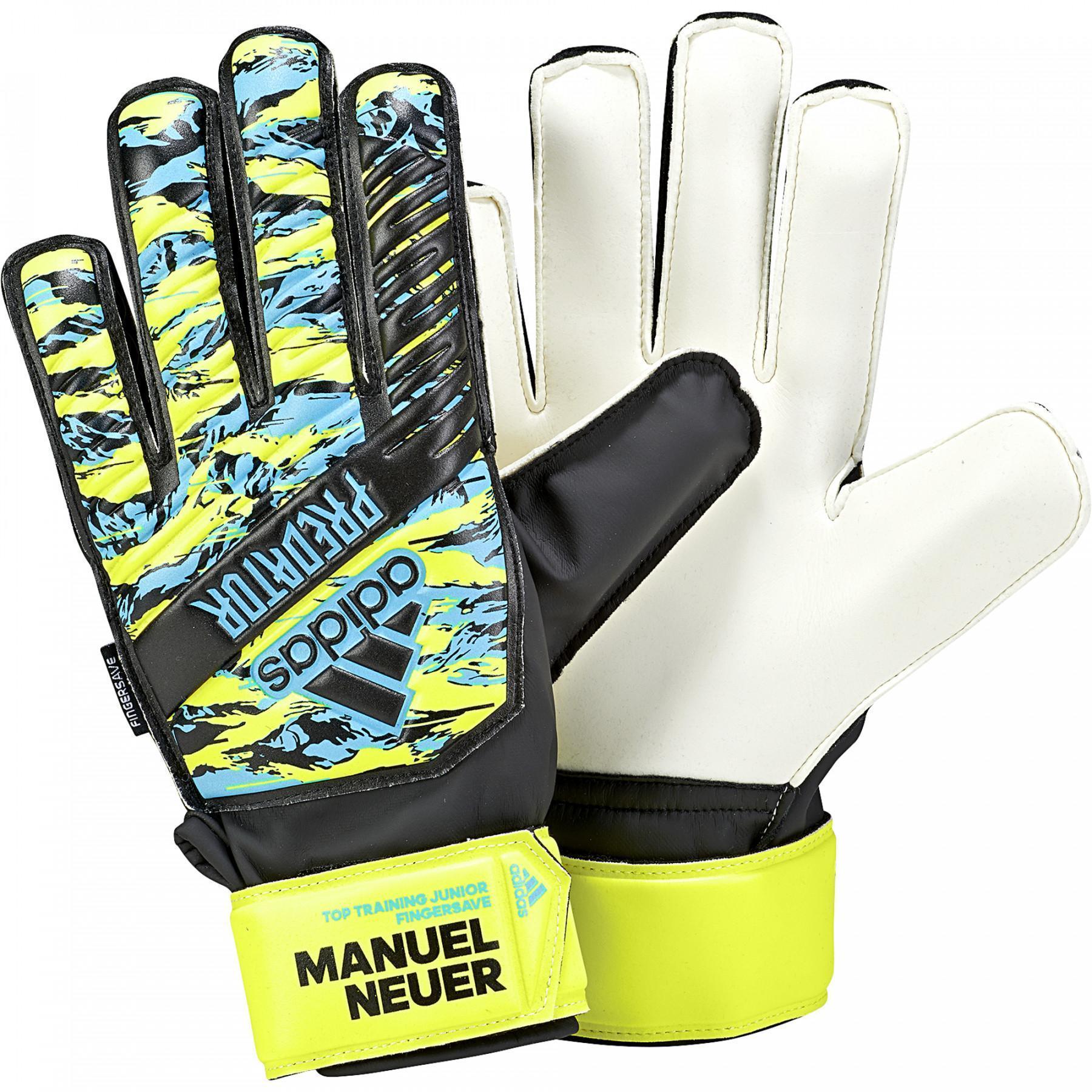 Kid's goalie gloves adidas Predator Manuel Neuer