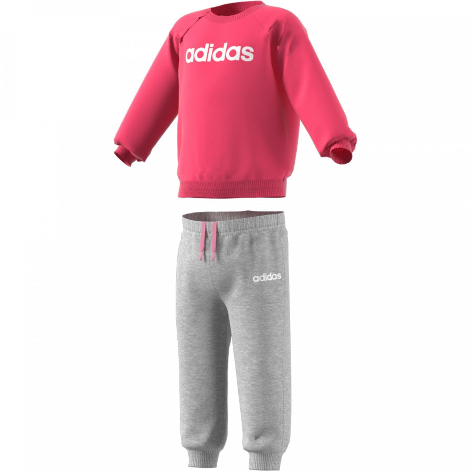 Track suit kid adidas Ensemble sportswear Linear Fleece