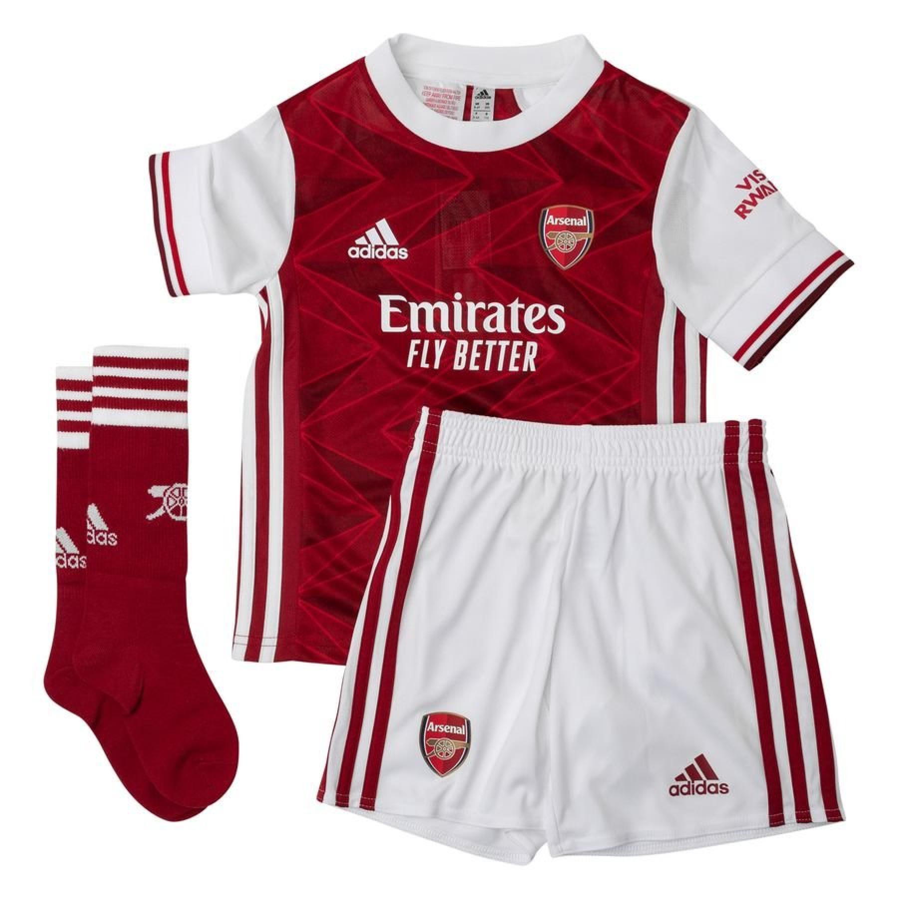 Mini-kit kid home Arsenal 2020/21 - Arsenal FC - Premier League - Fans