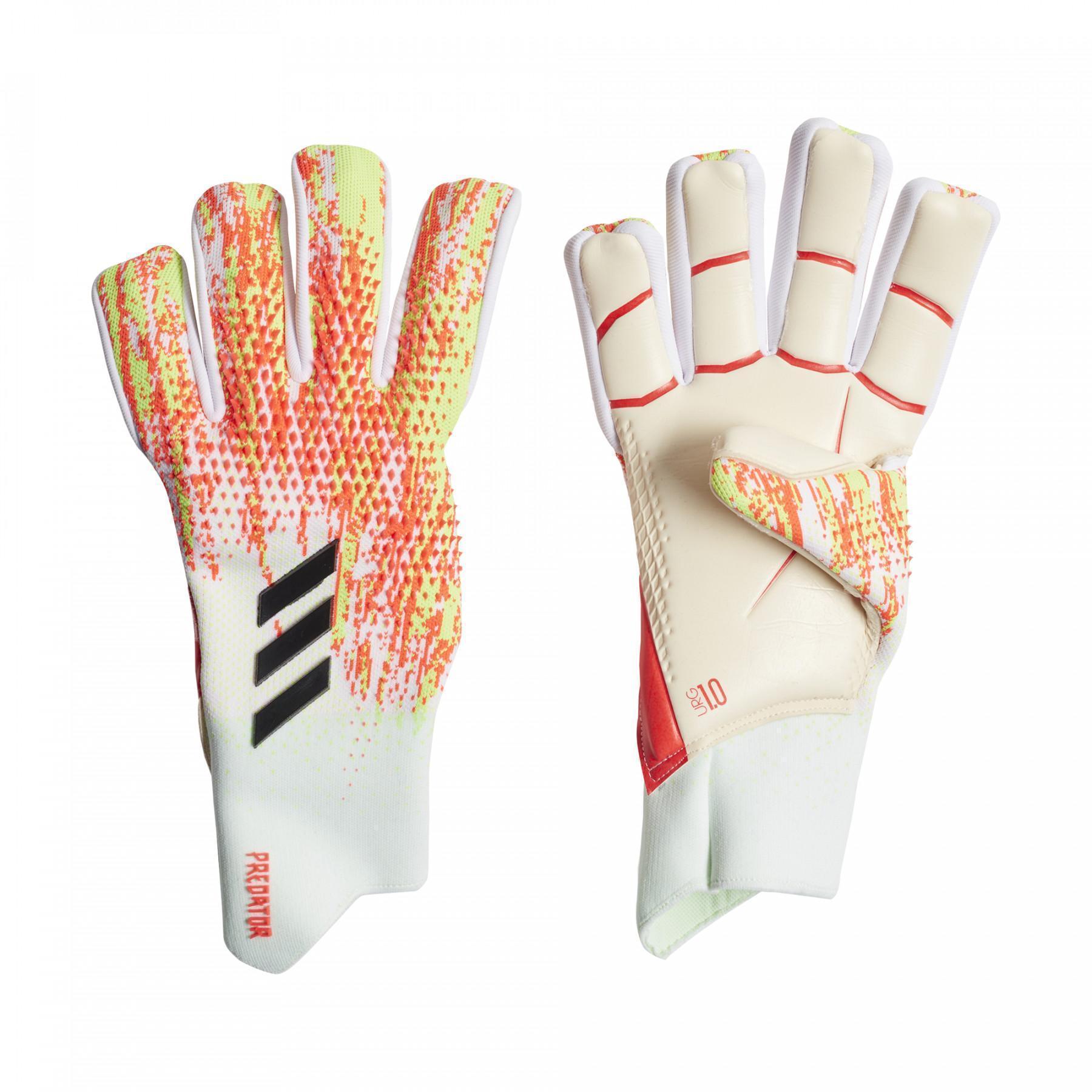 Goalkeeper gloves adidas Predator 20 Pro Fingersave Promo