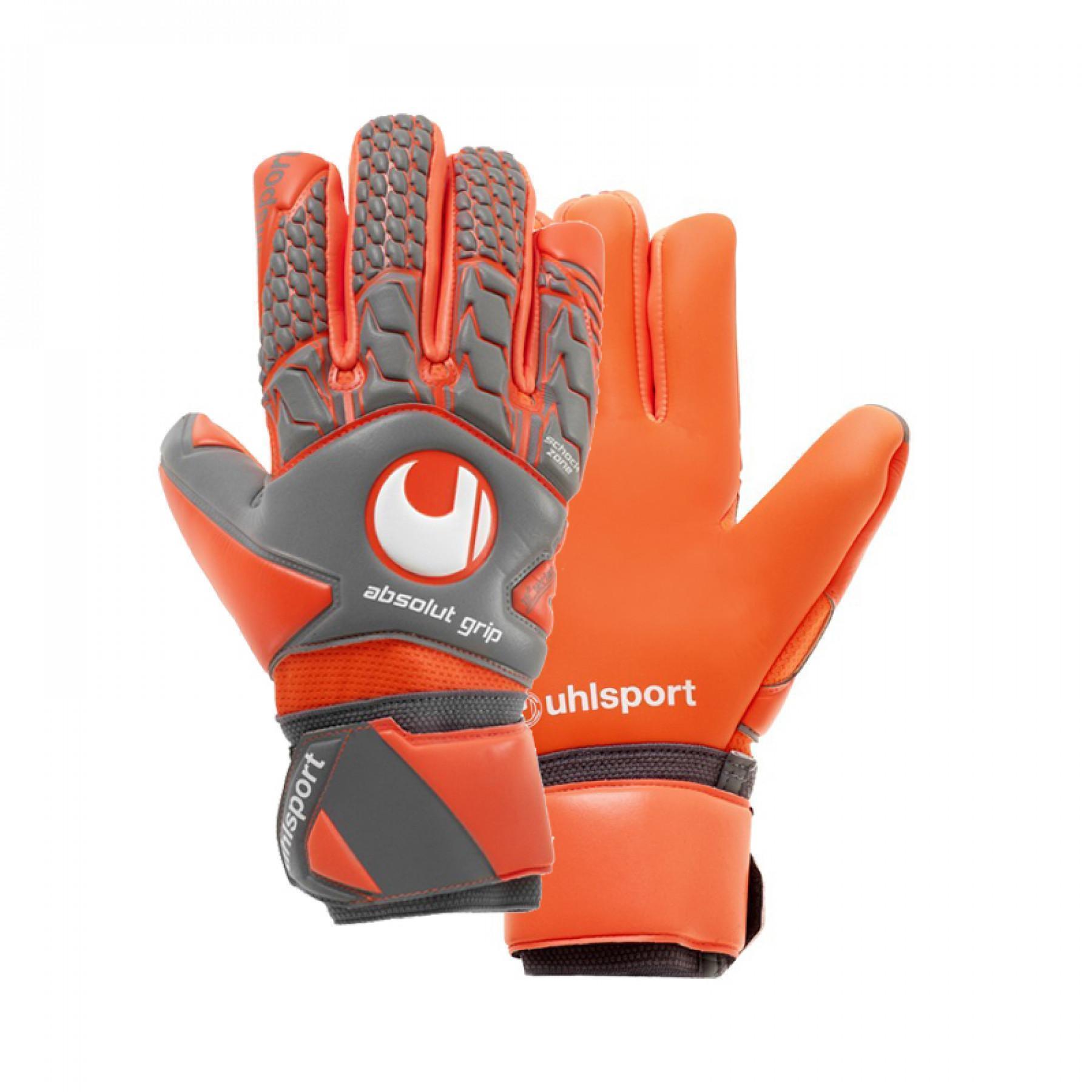 Goalkeeper gloves Uhlsport Aerored Absolutgrip HN