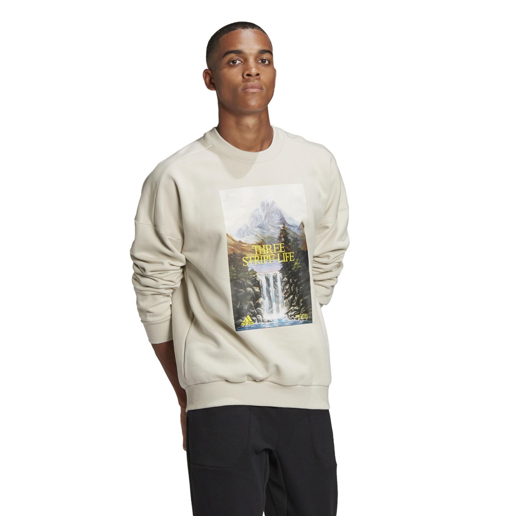 Sweatshirt adidas Sportswear Mountain Graphic