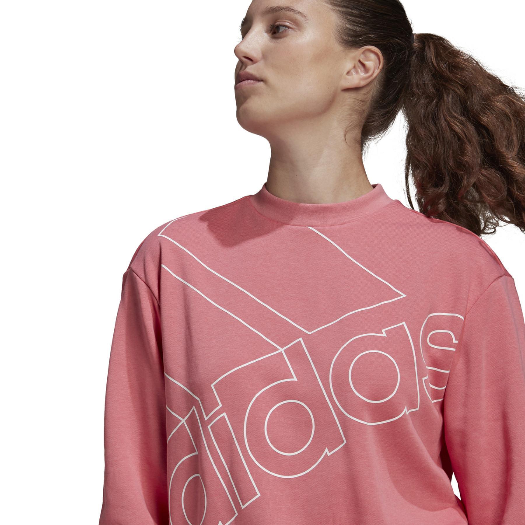 Sweatshirt woman adidas Giant Logo