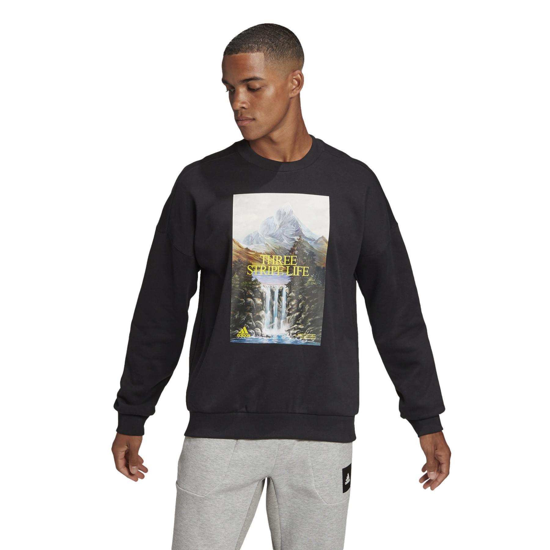 Sweatshirt adidas Sportswear Mountain Graphic