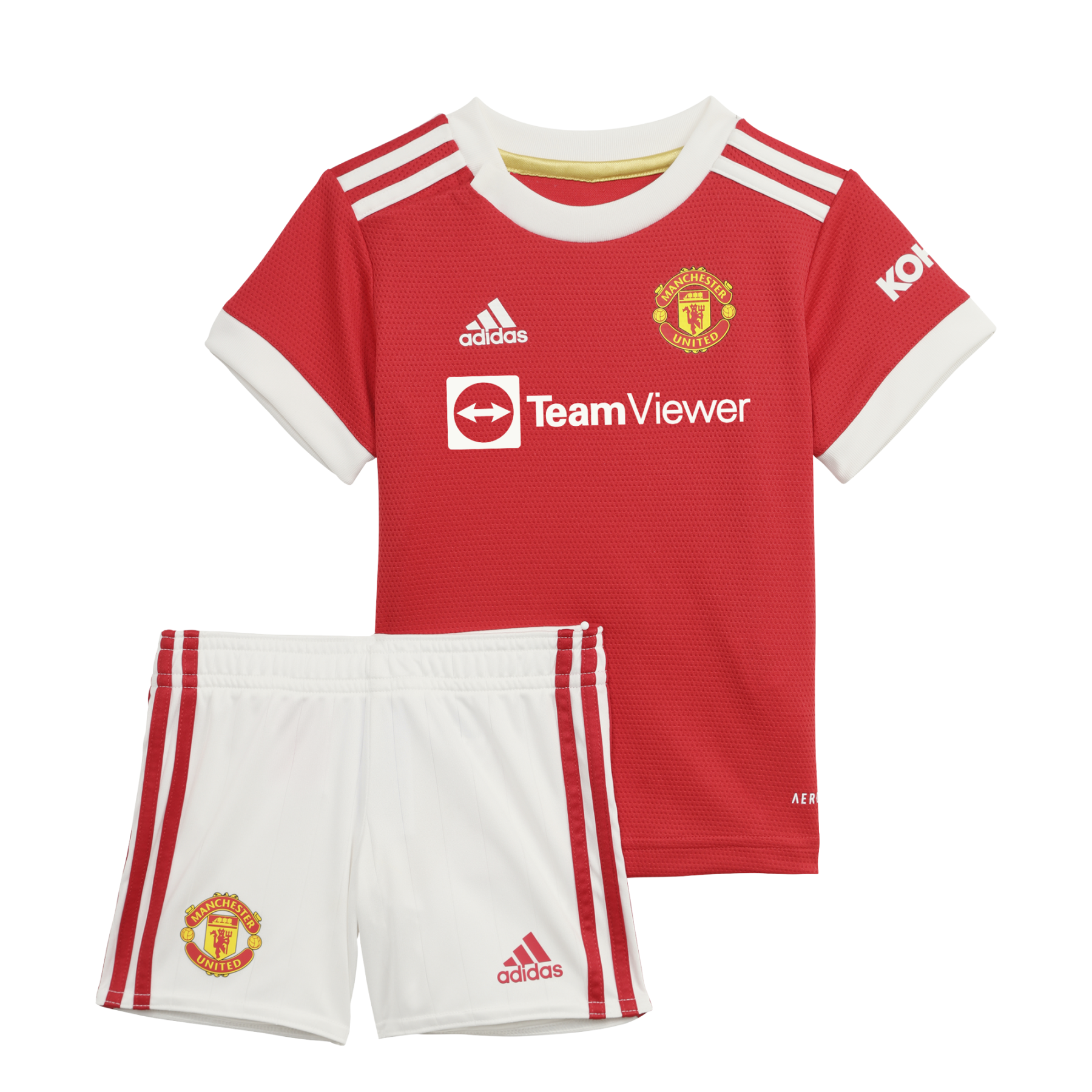 Mini-kit for children Manchester United 2021/22