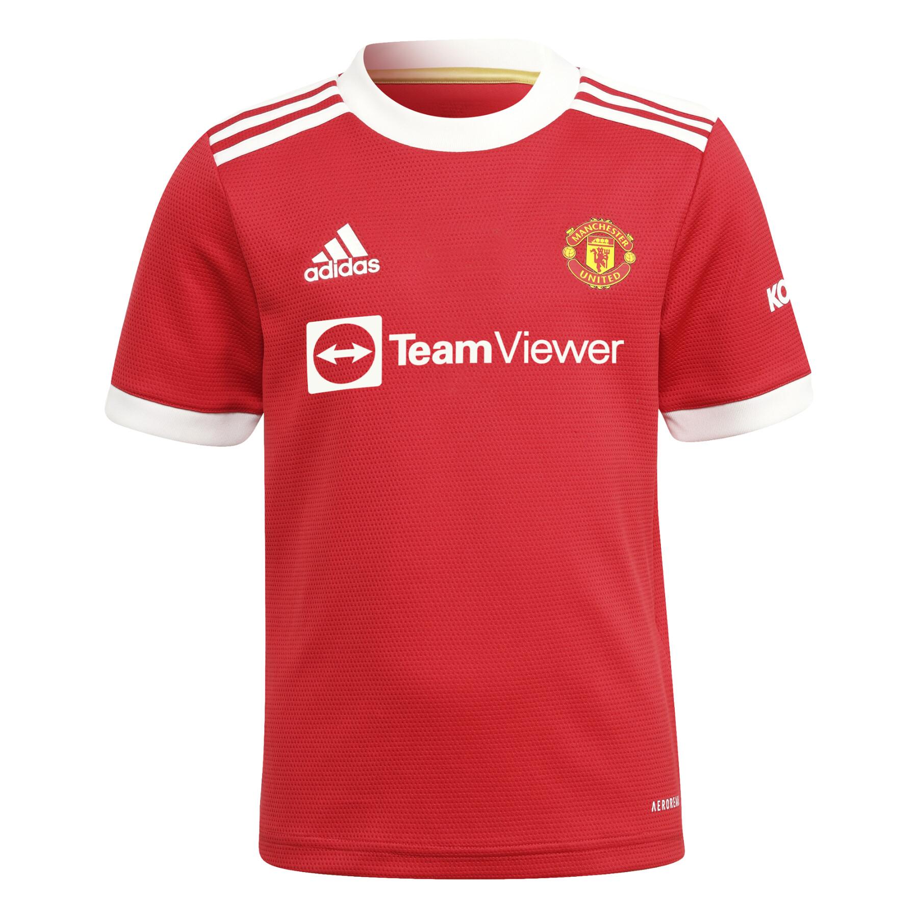 Mini home kit Manchester United 2021/22 - Premier League - Teams - Kids
