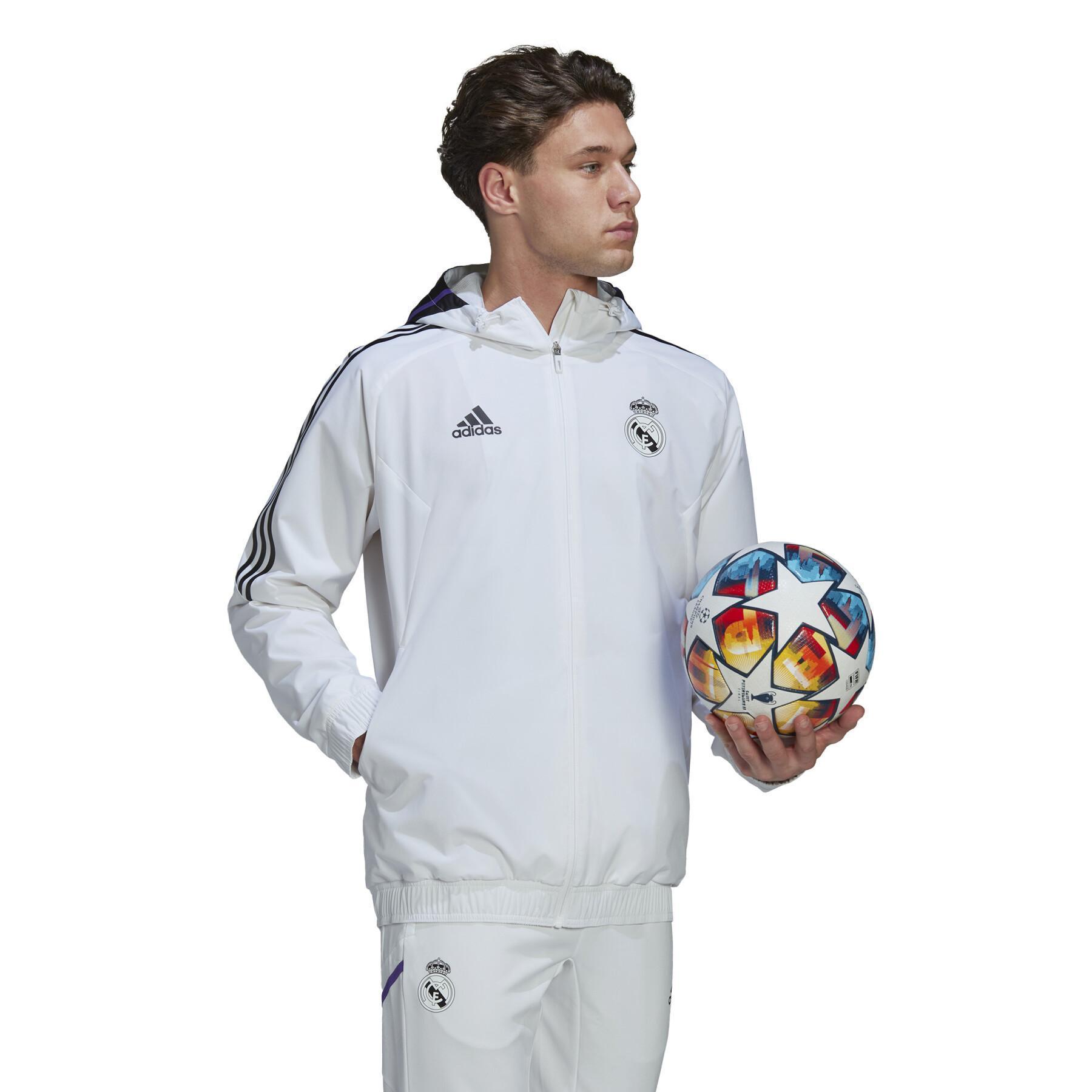 Chaqueta impermeable Real Madrid Condivo 2022/23 - Real Madrid - Liga -  Camisetas