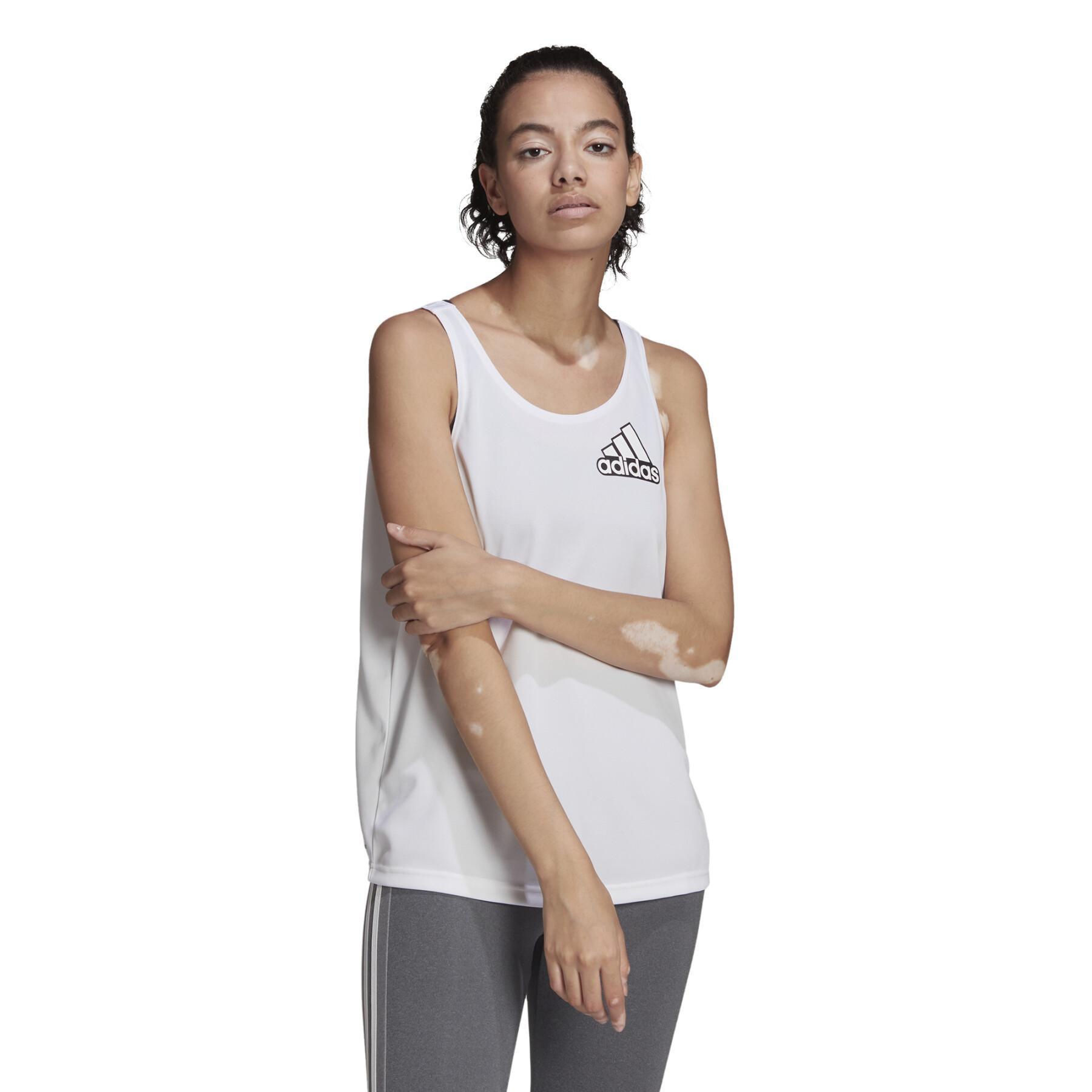 Women's tank top adidas designed to move