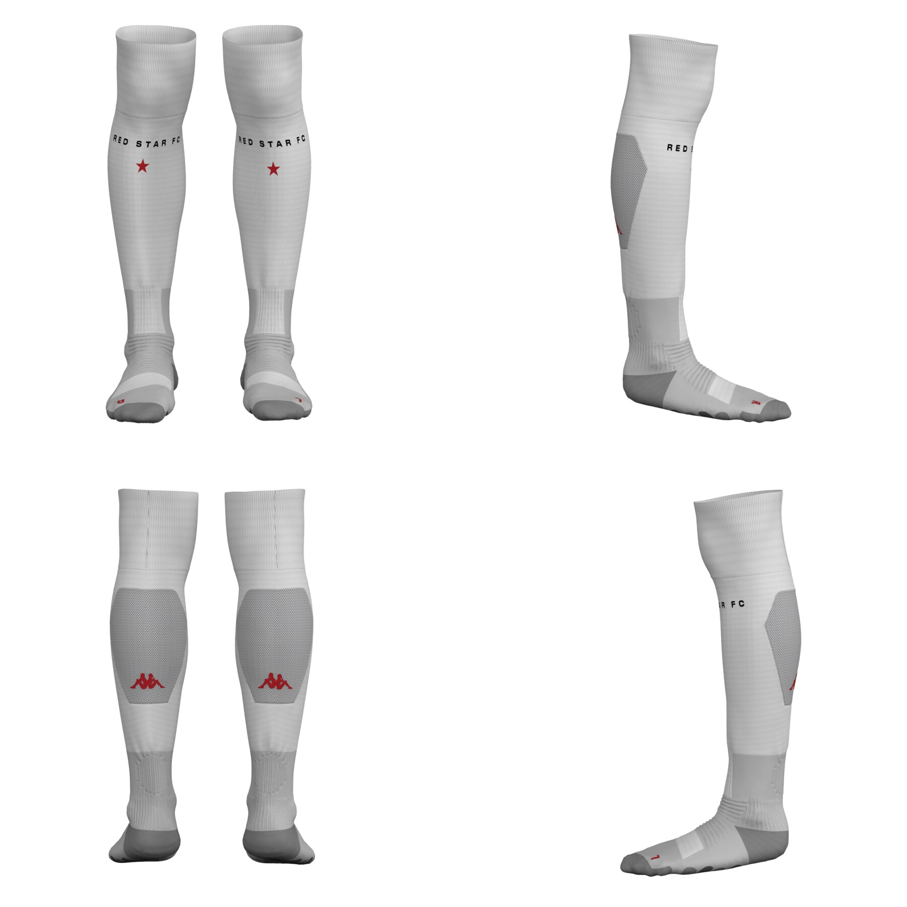 Children's socks Red Star FC Kombat Spark Pro 2023/24