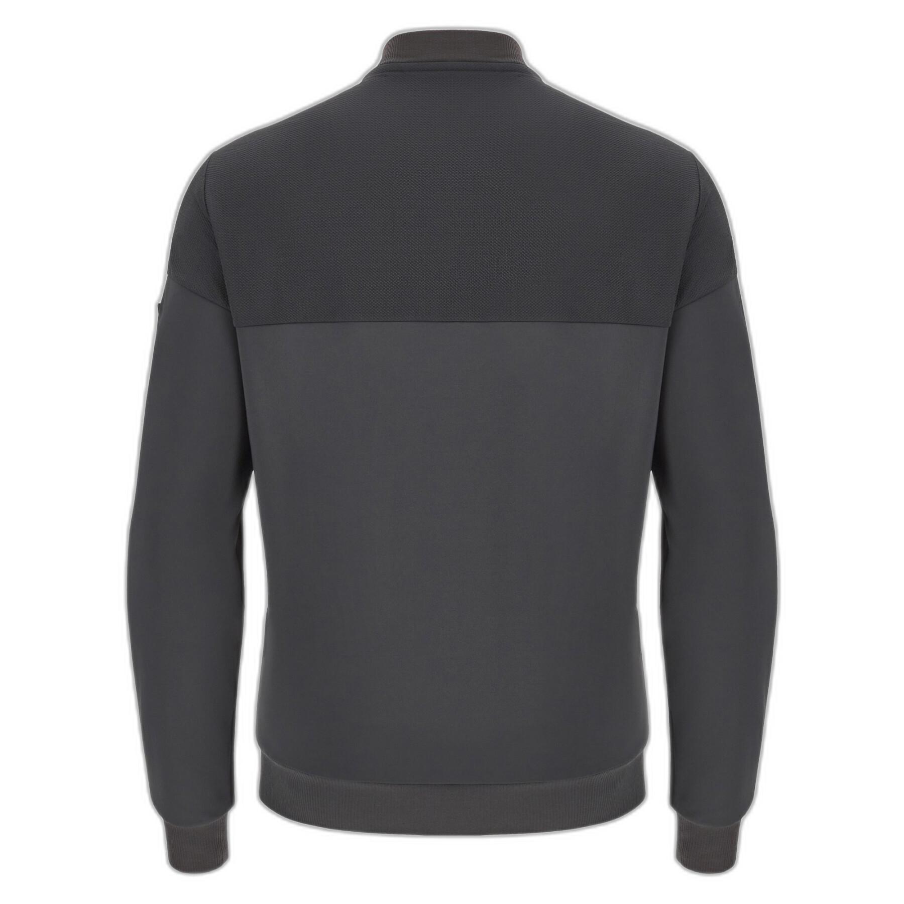 Full zip sweatshirt Macron Mykonos Varsity Scuba