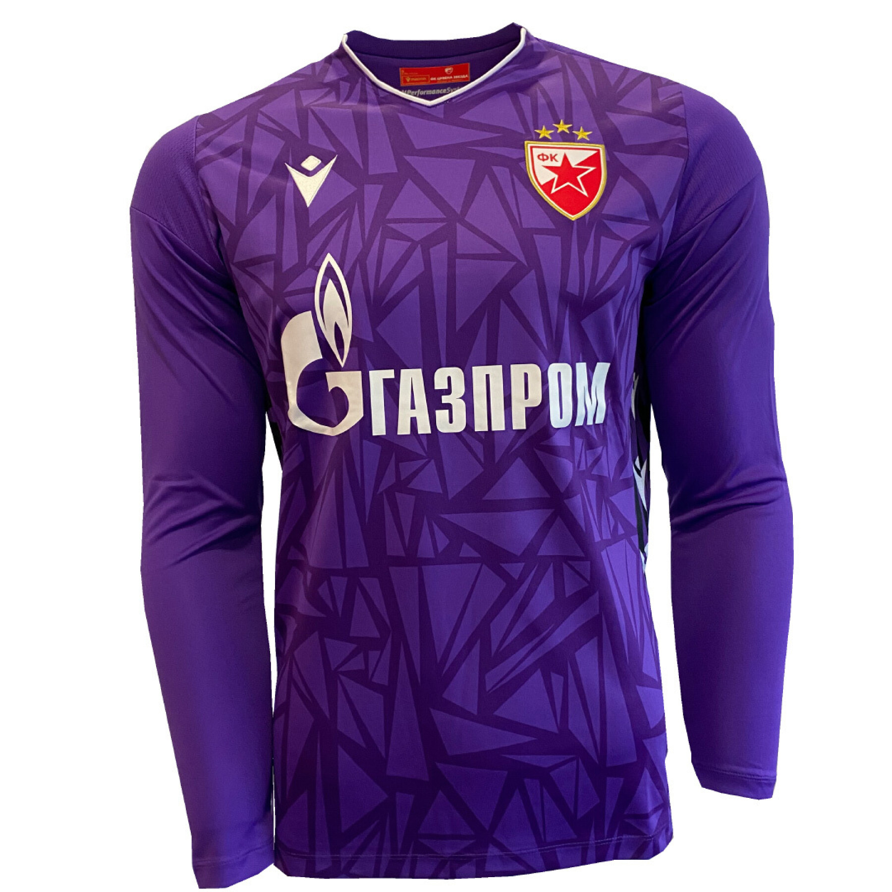 Authentic long-sleeved goalkeeper jersey Étoile rouge de Belgrade OP.1 2023/24