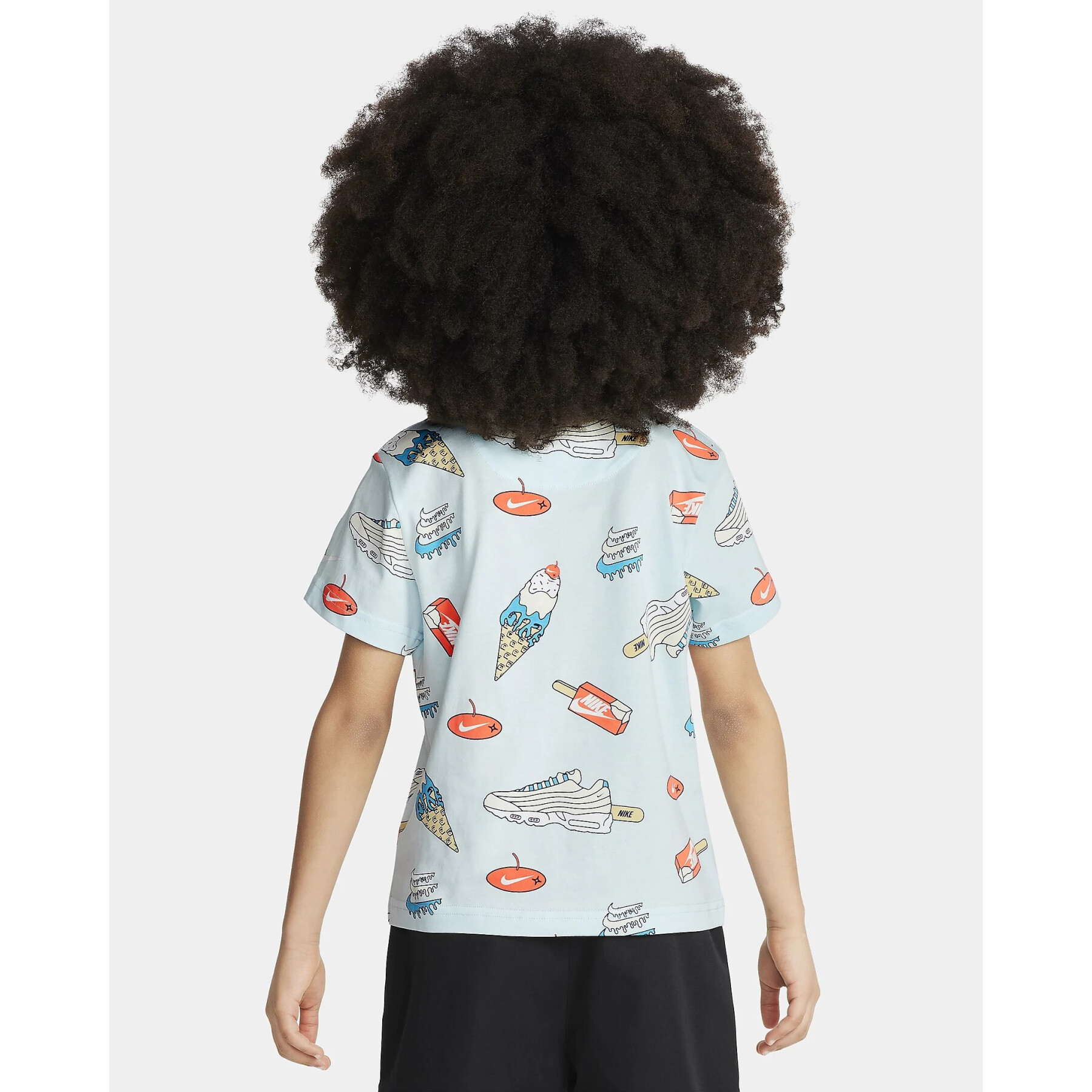 Kid's T-shirt Nike Sole Food Print