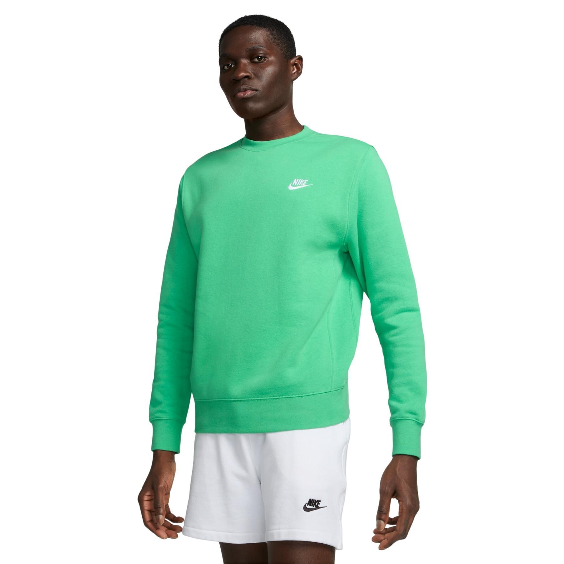 Sweatshirt round neck fleece Nike Club