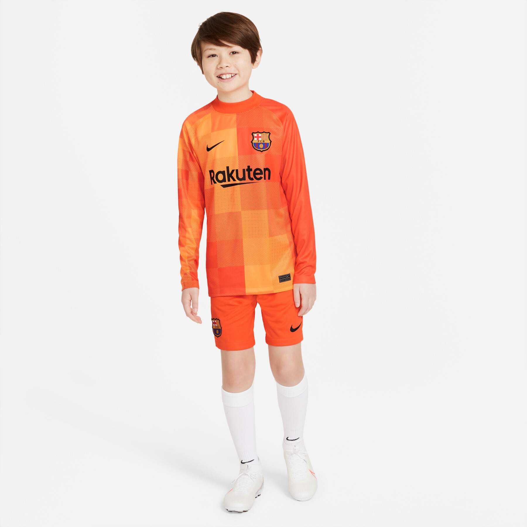 Authentic children's home goalkeeper jersey FC Barcelone 2021/22