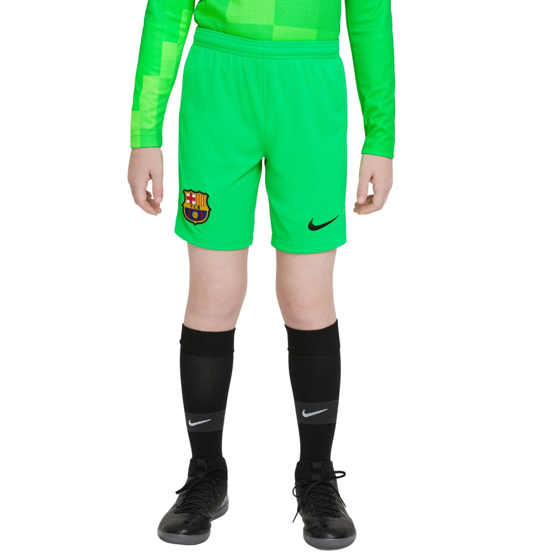 Children's goalkeeper shorts FC Barcelona Dri-Fit Academy