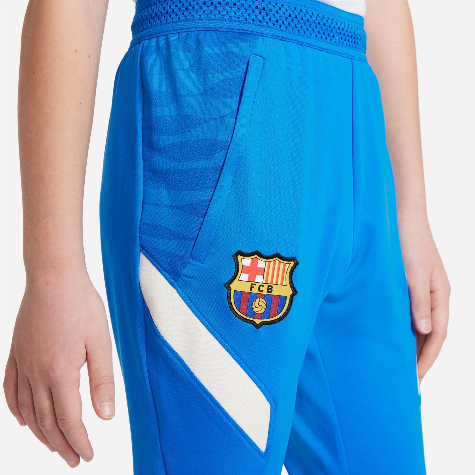 Children's training pants FC Barcelone Dynamic Fit Strike 2021/22