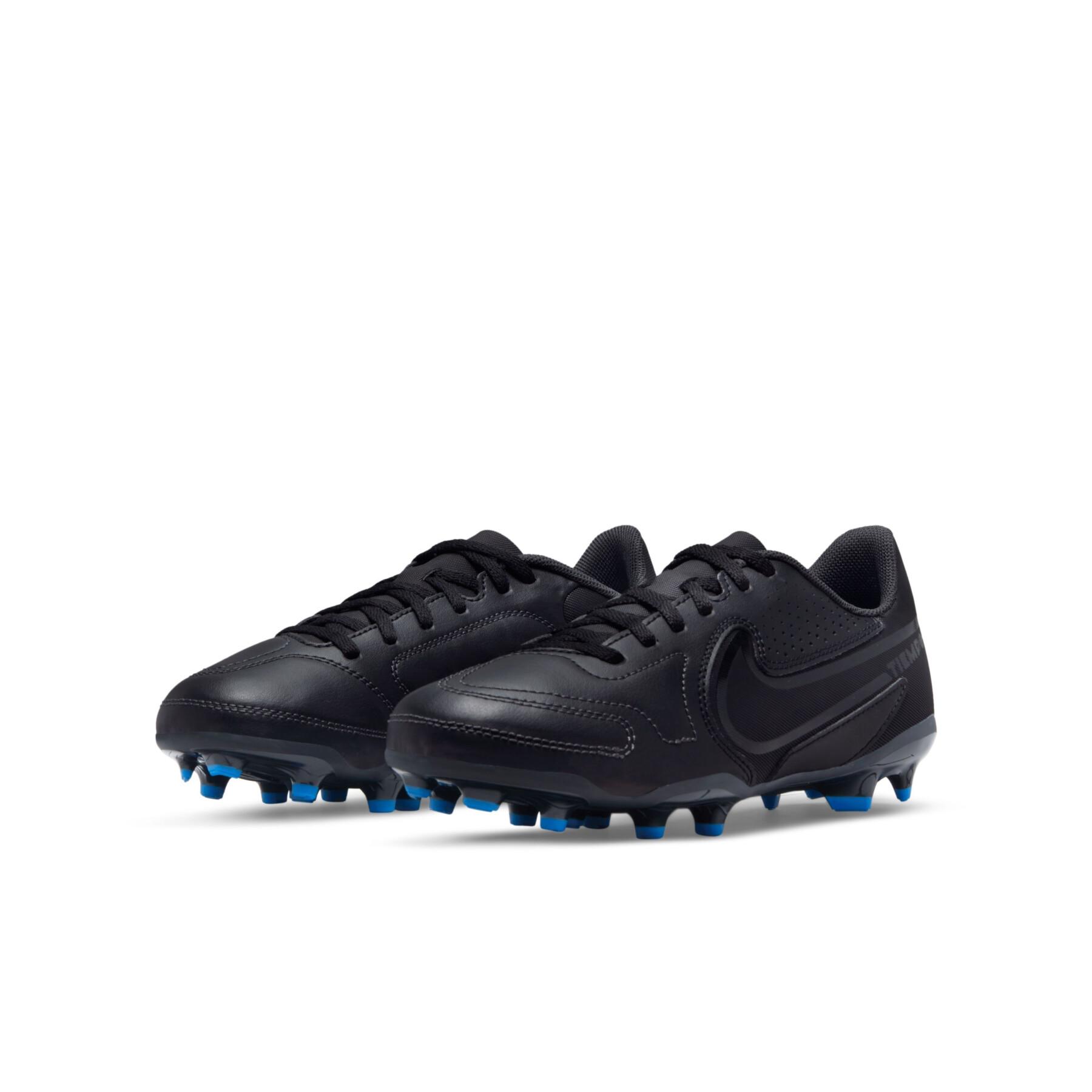Children's soccer shoes Nike Tiempo Legend 9 Club MG - Shadow Black Pack