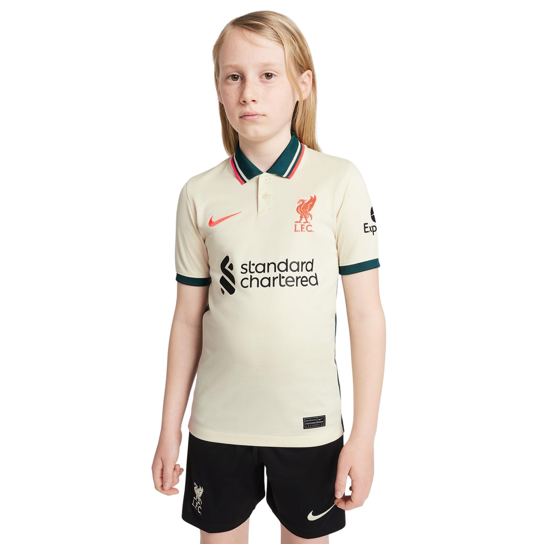 Children's outdoor jersey Liverpool FC 2021/22