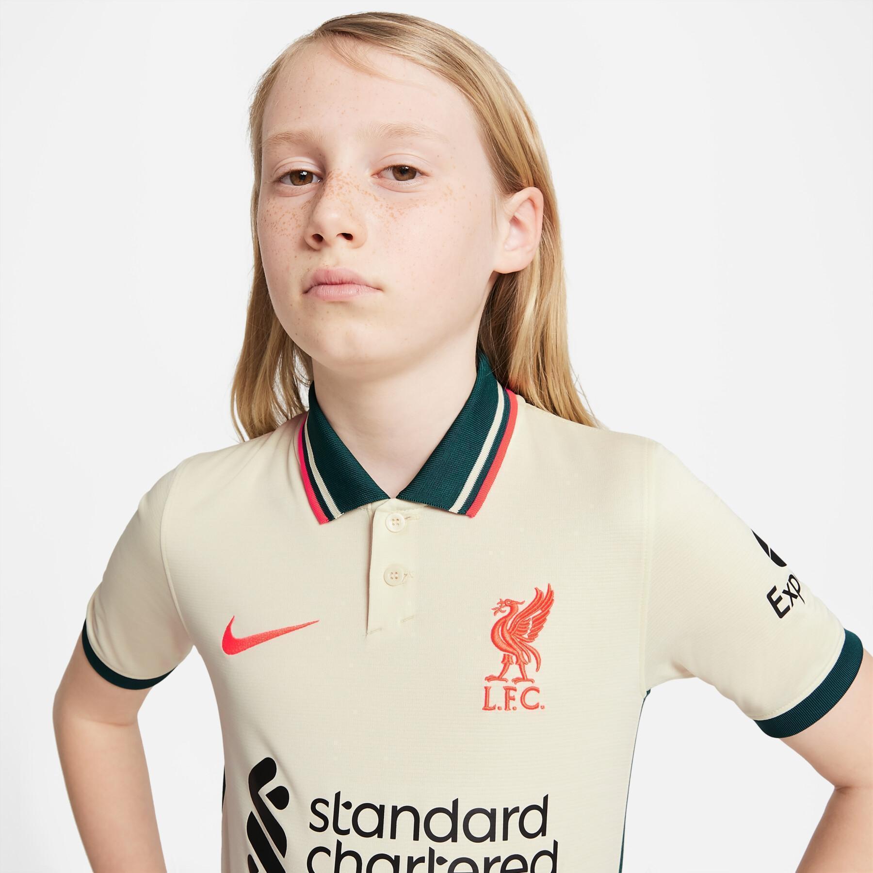 Children's outdoor jersey Liverpool FC 2021/22