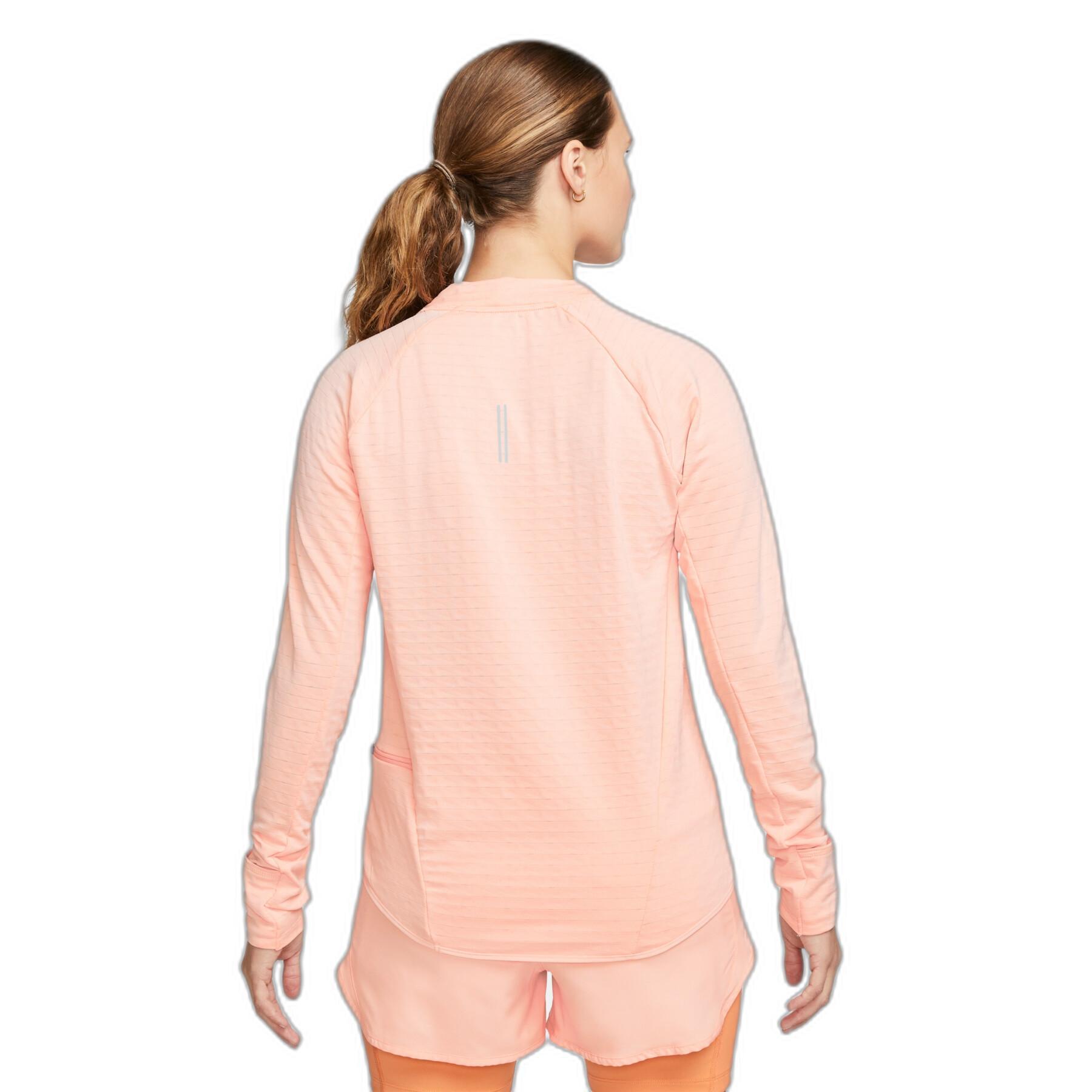 Women's long sleeve T-shirt Nike Therma-FIT Element Crew