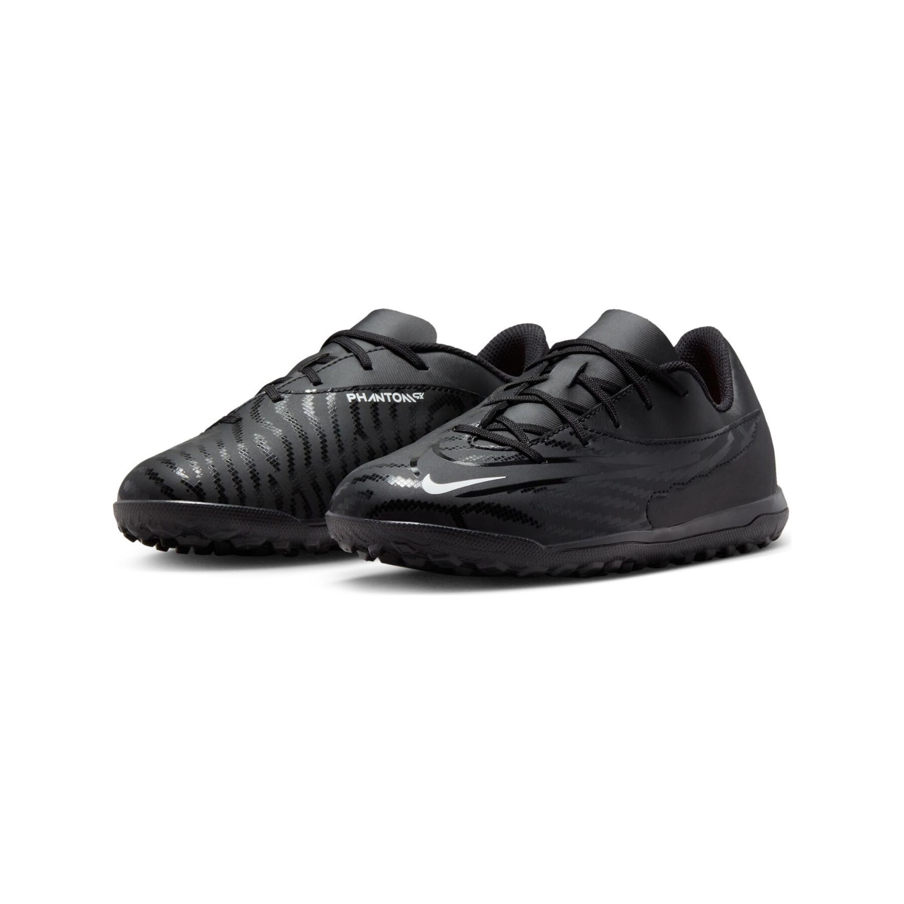 Children's soccer shoes Nike Phantom GX Club TF - Black Pack