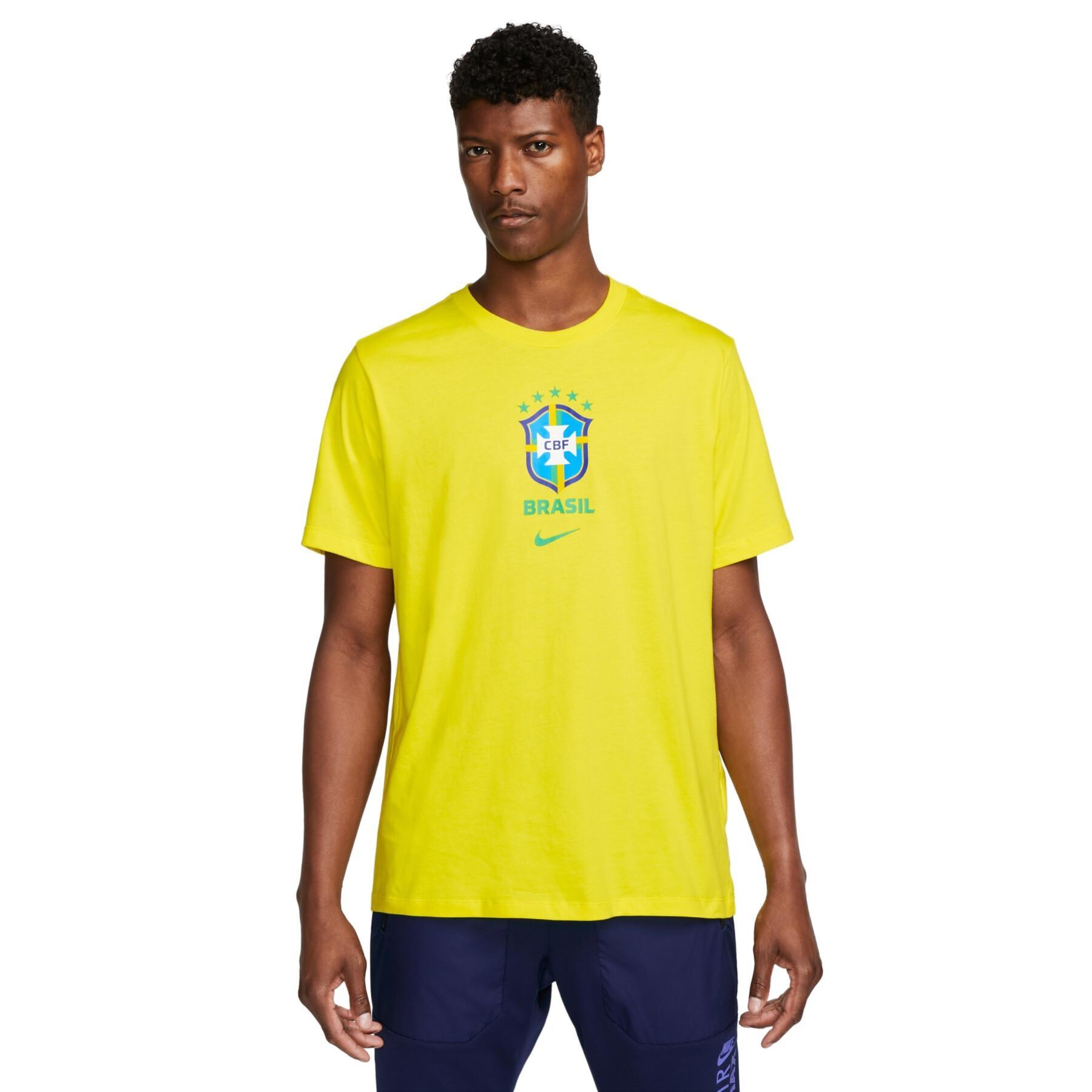 NIKE Brazil 2022 Crest Tee (Blue)