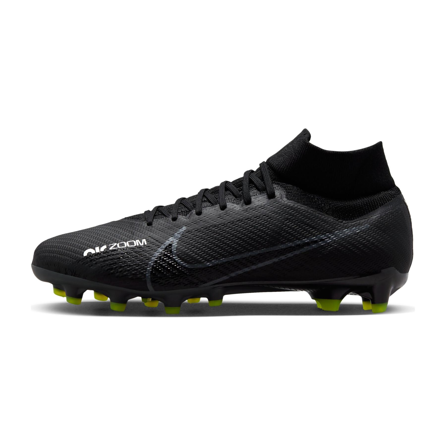 Soccer shoes Nike Zoom Mercurial Superfly 9 Pro AG-Pro - Shadow Black Pack