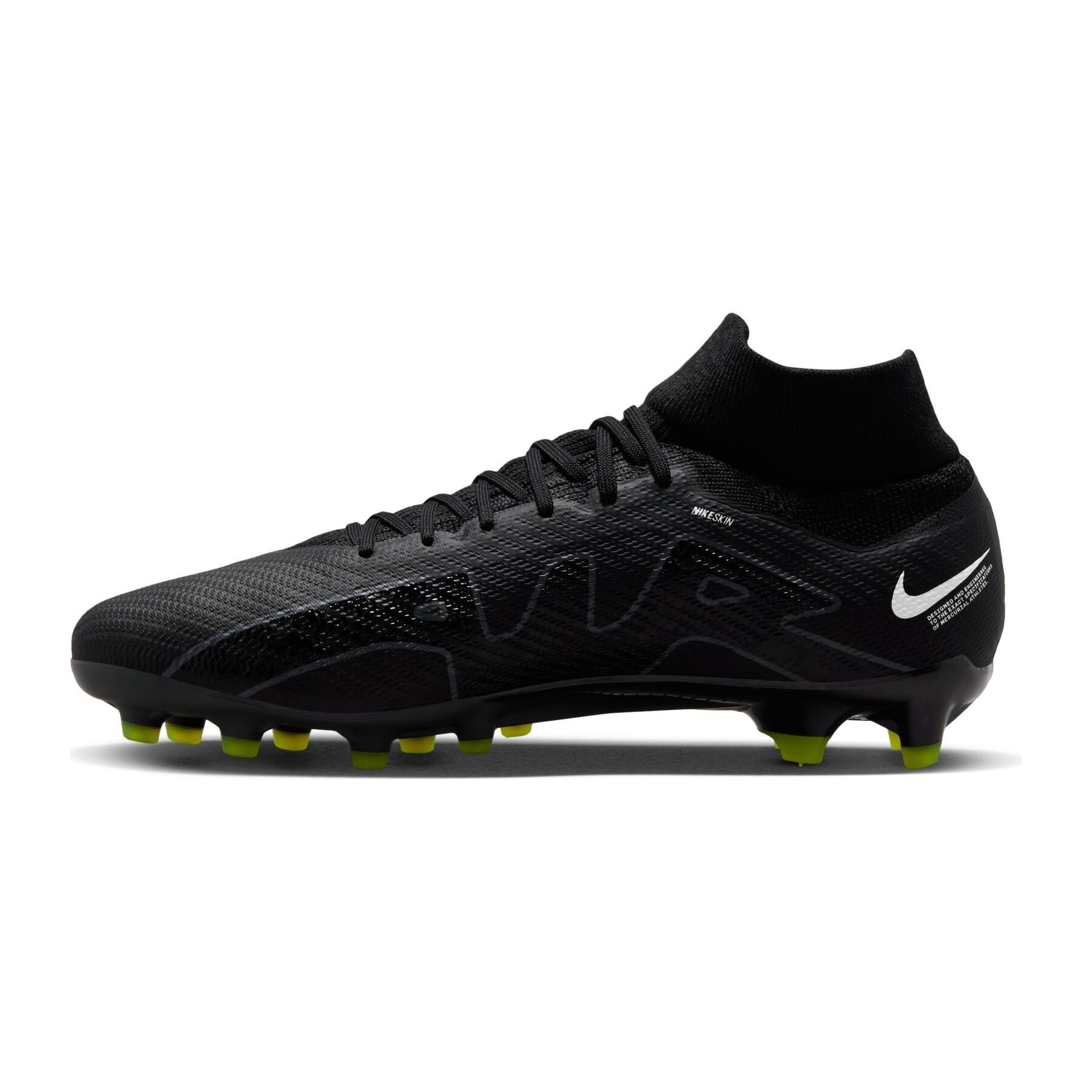 Soccer shoes Nike Zoom Mercurial Superfly 9 Pro AG-Pro - Shadow Black Pack