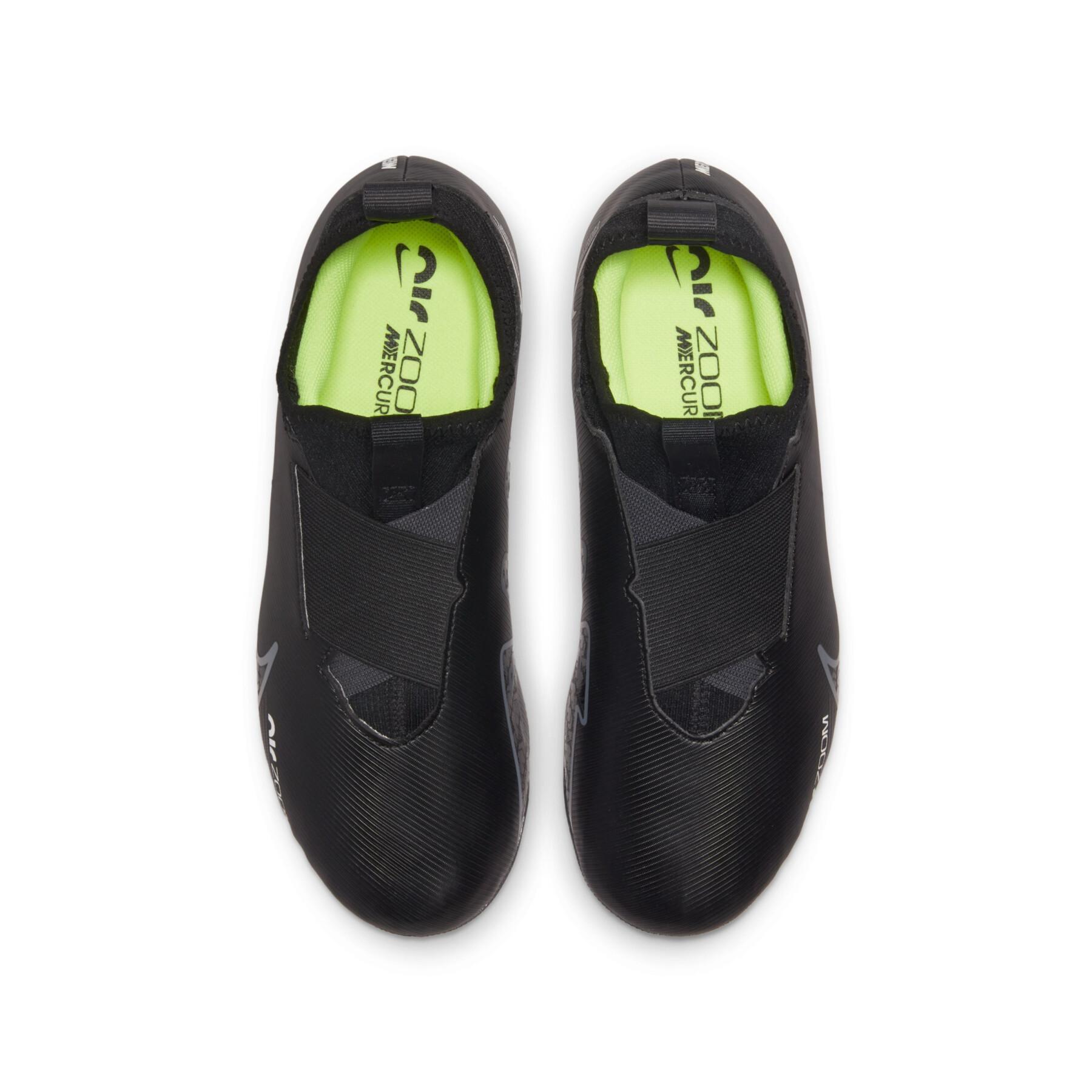 Children's soccer shoes Nike Zoom Mercurial Vapor 15 Academy AG - Shadow Black Pack