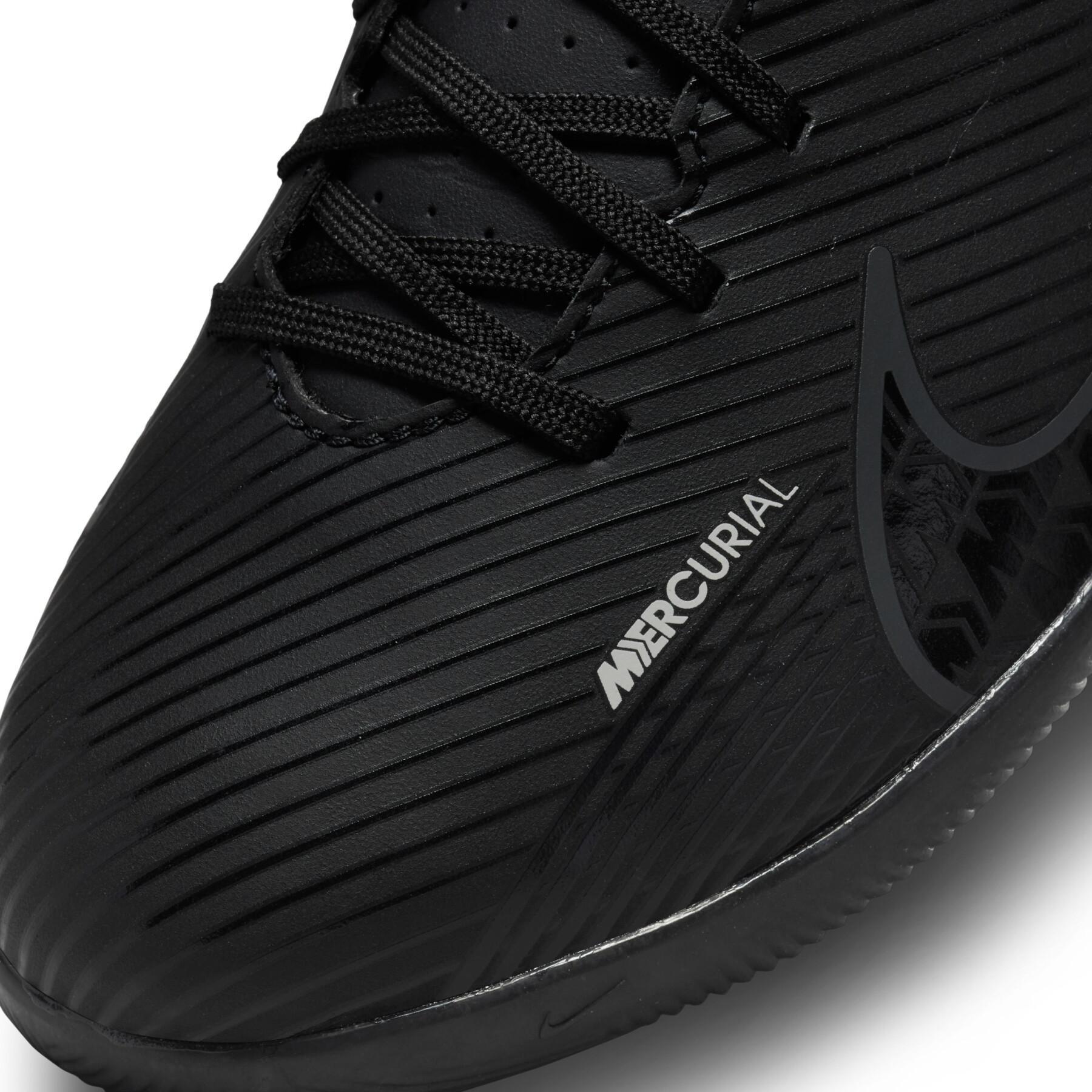 Children's soccer shoes Nike Mercurial Vapor 15 Club IC - Shadow Black Pack