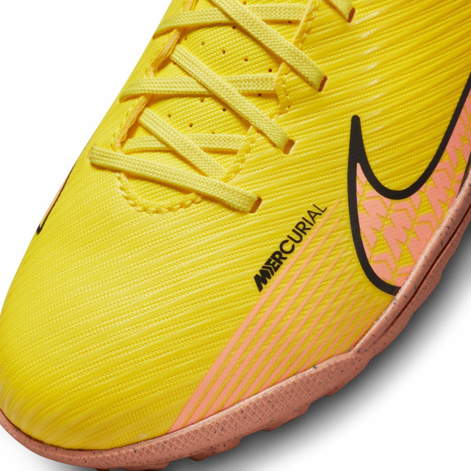 mercurial vapor 15 club tf children's soccer shoes - lucent pack
