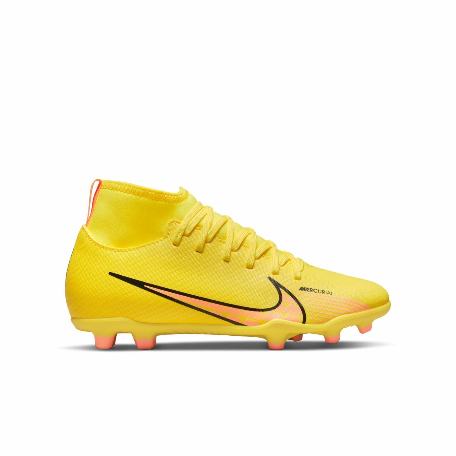 Children's soccer shoes Nike Mercurial Superfly 9 Club FG/MG - Lucent ...