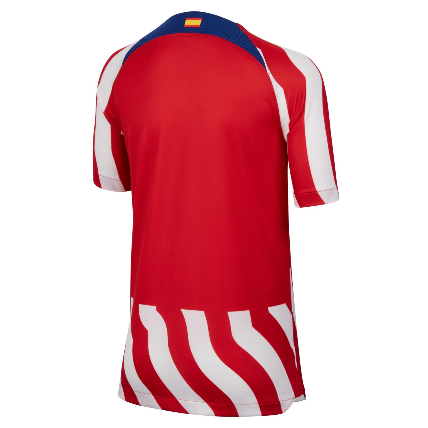 Home jersey child Atlético Madrid 2022/23