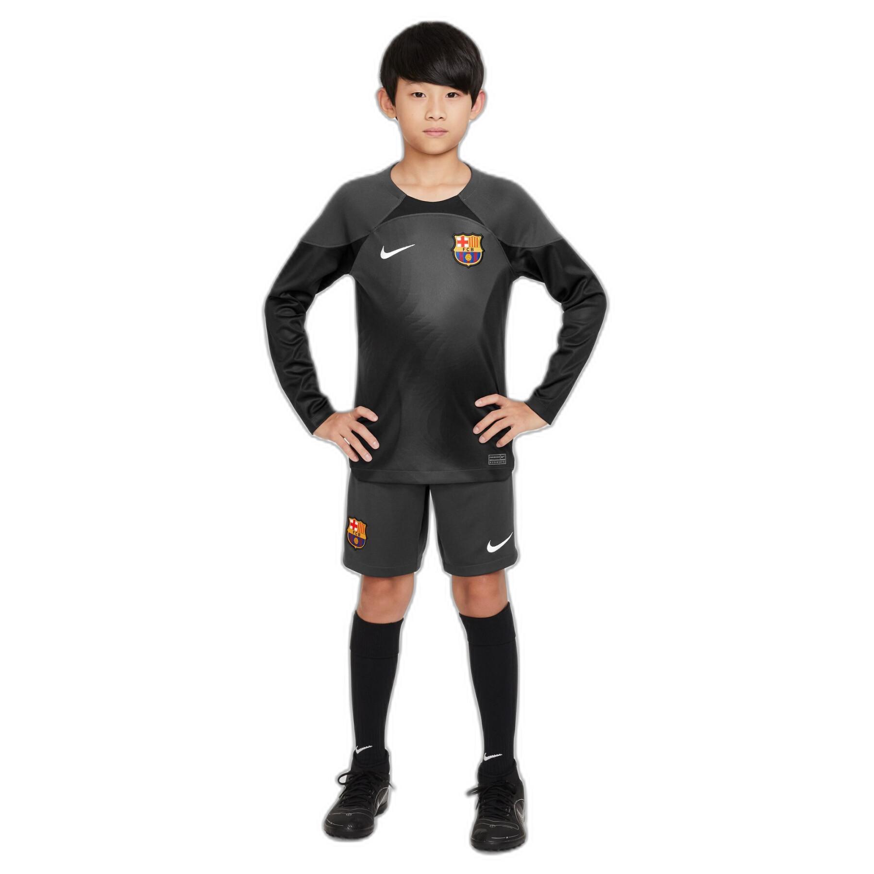 Goalkeeper shorts for children FC Barcelone 2022/23