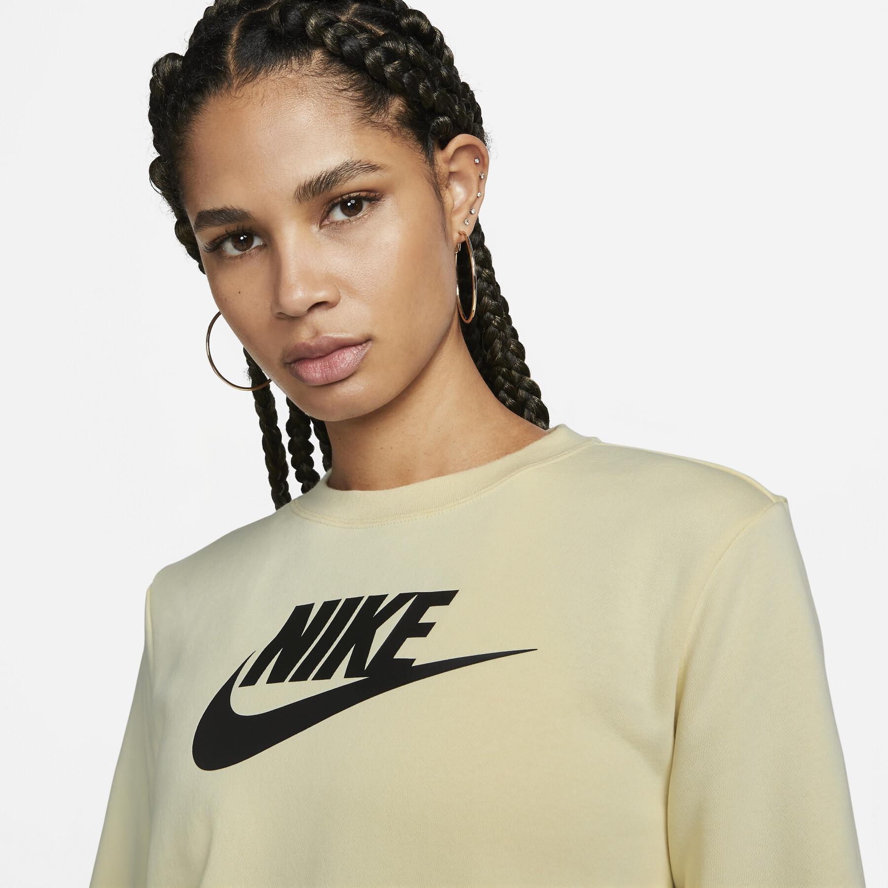 Sweatshirt round neck woman Nike Club GX Std