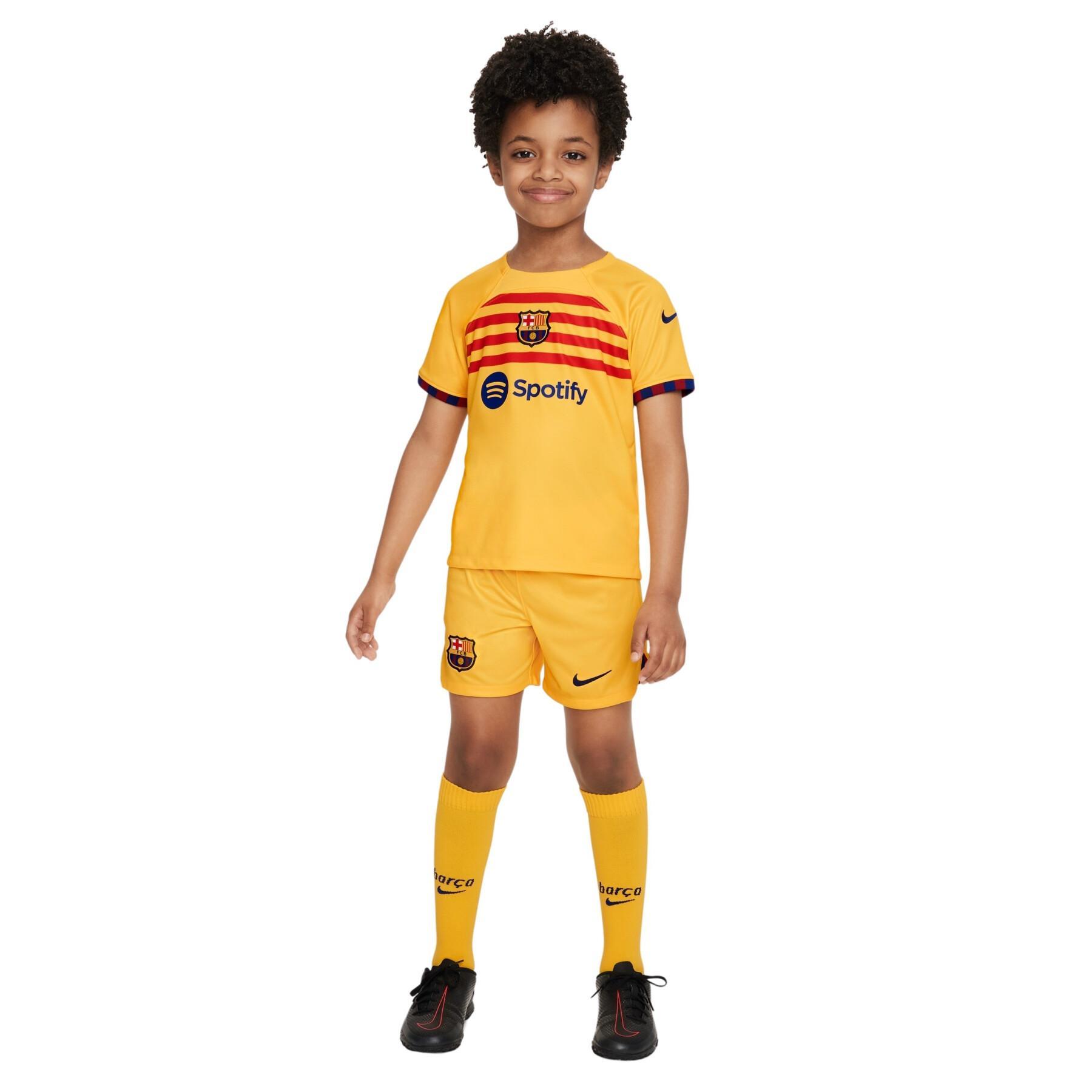Mini-kit fourth child FC Barcelone 2023/24