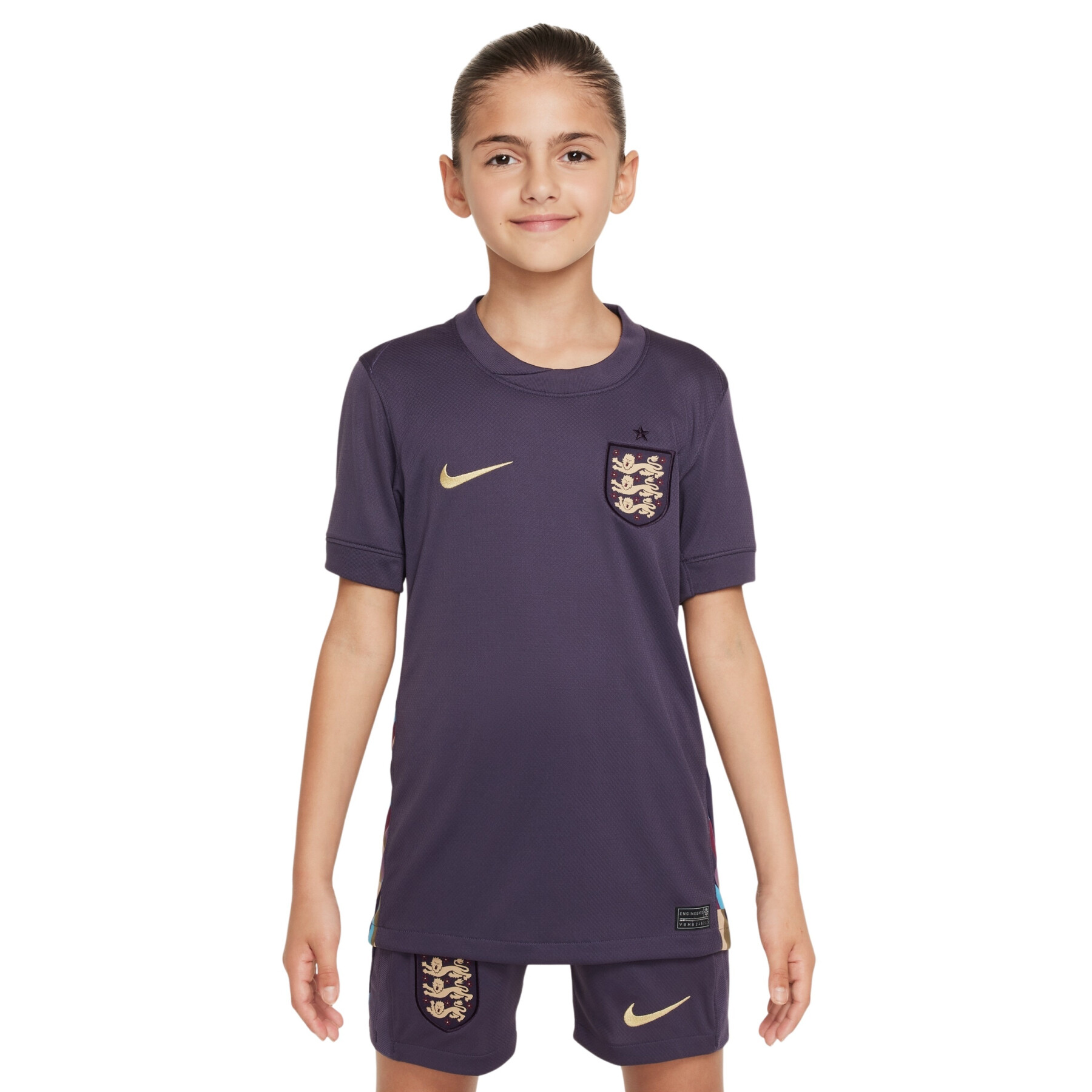Children's outdoor jersey Angleterre Euro 2024