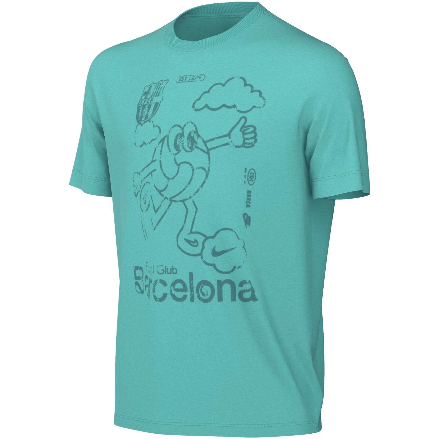 Children's T-shirt FC Barcelona Air 2023/24