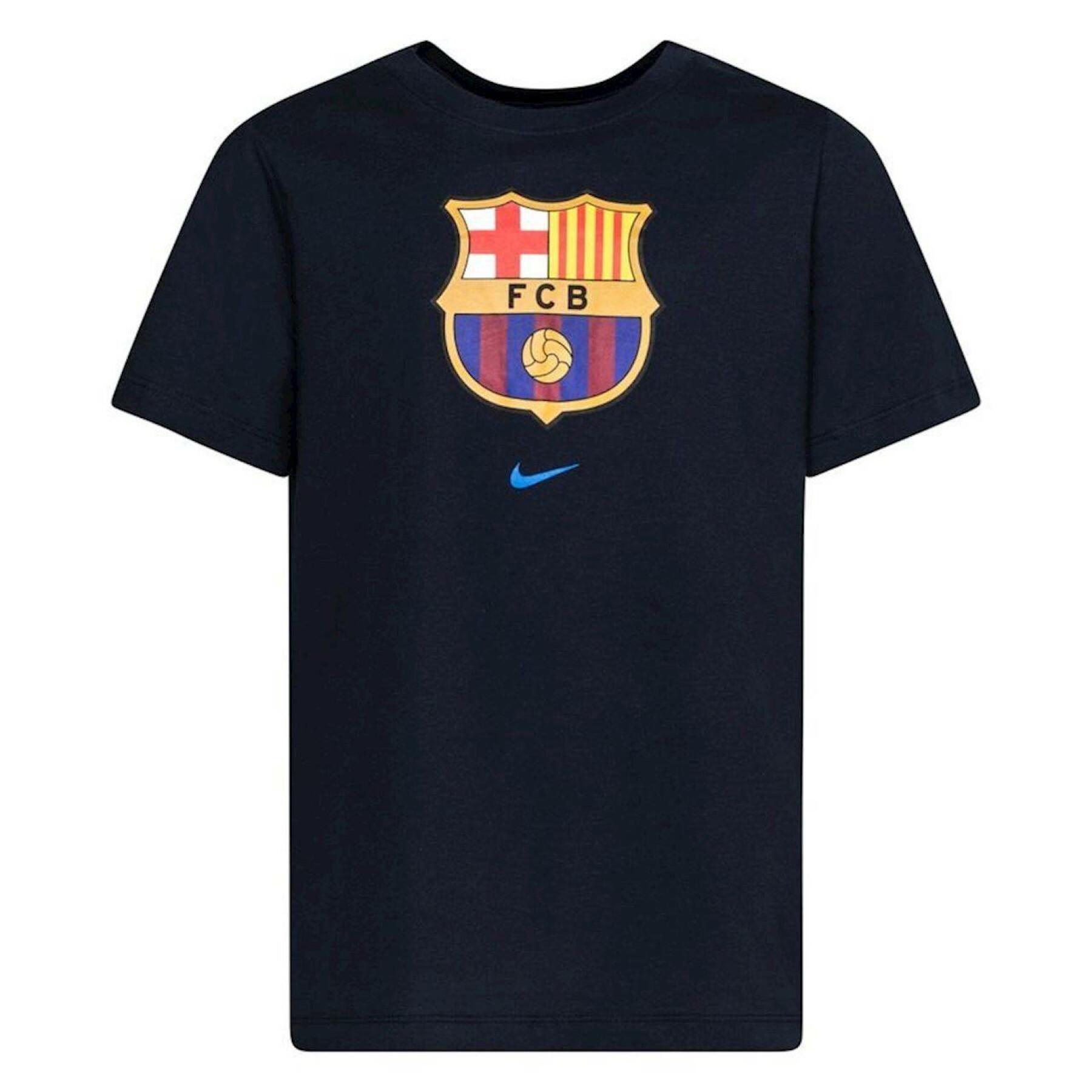 Child's T-shirt FC Barcelone EVERGREEN CREST 2021/22