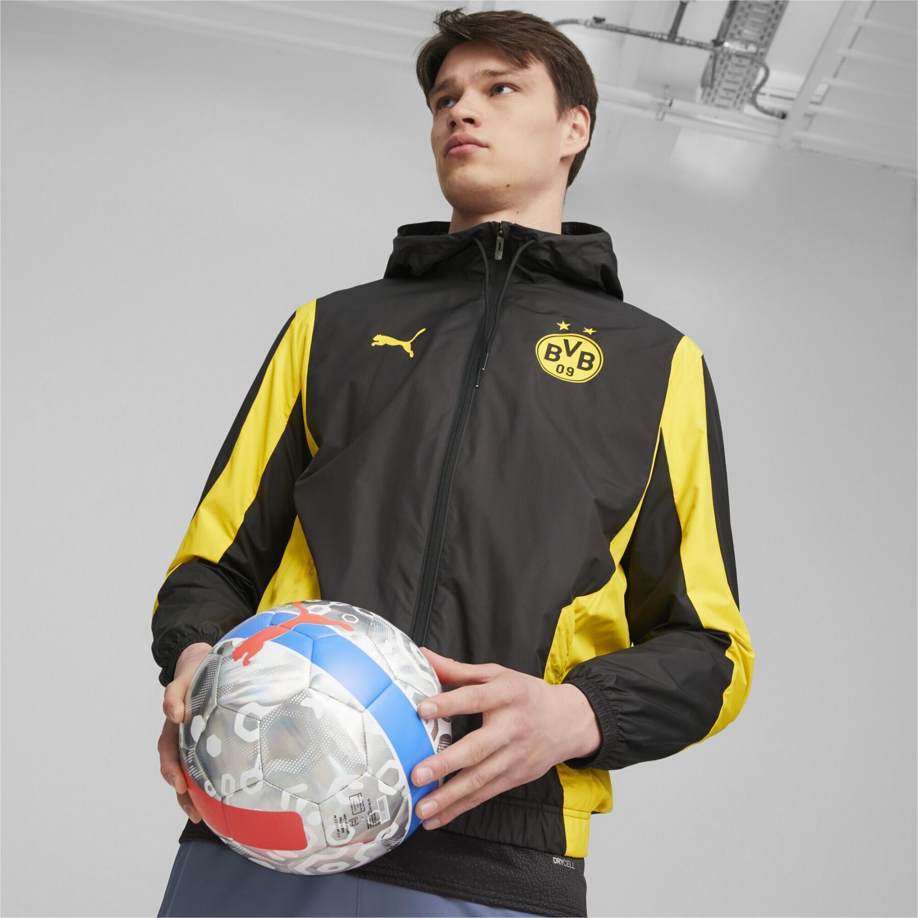Prematch tracksuit jacket Borussia Dortmund Woven Anthem 2023/24