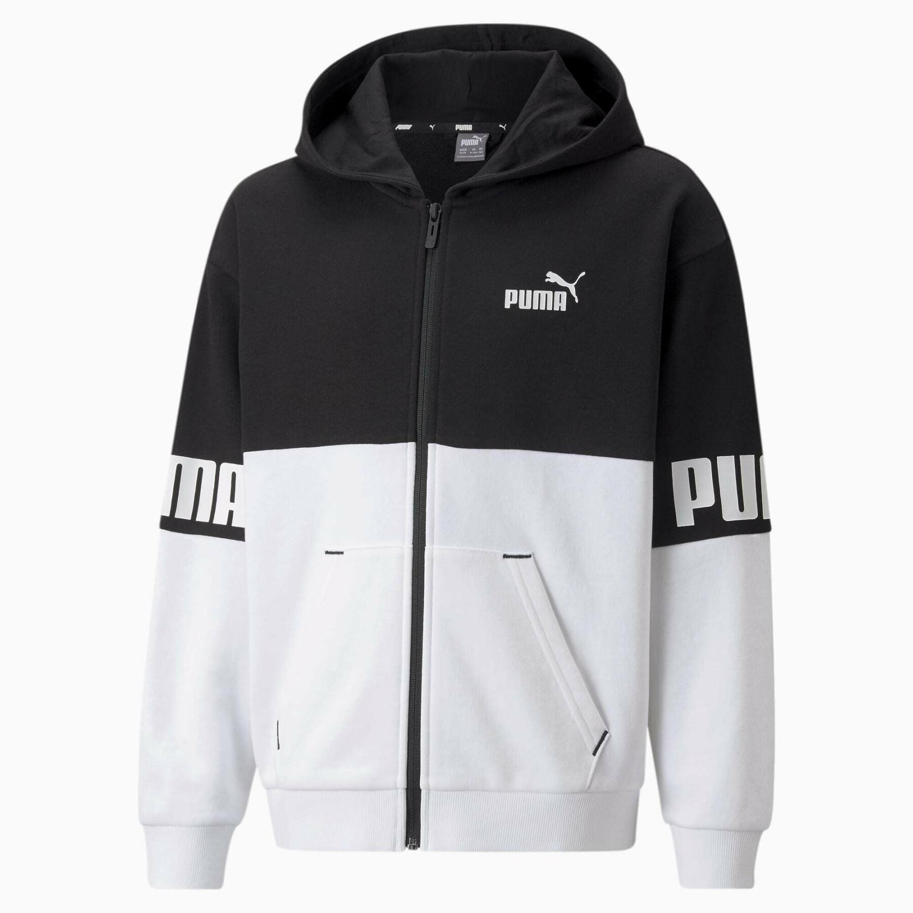Full-zip hoodie for kids Puma Power TR