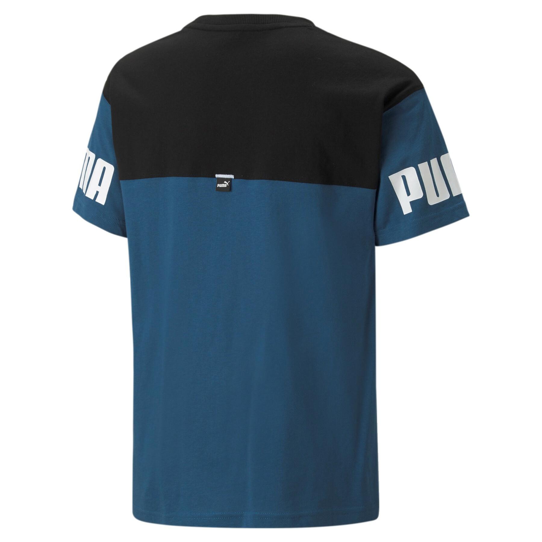 Child's T-shirt Puma Power Colorblock