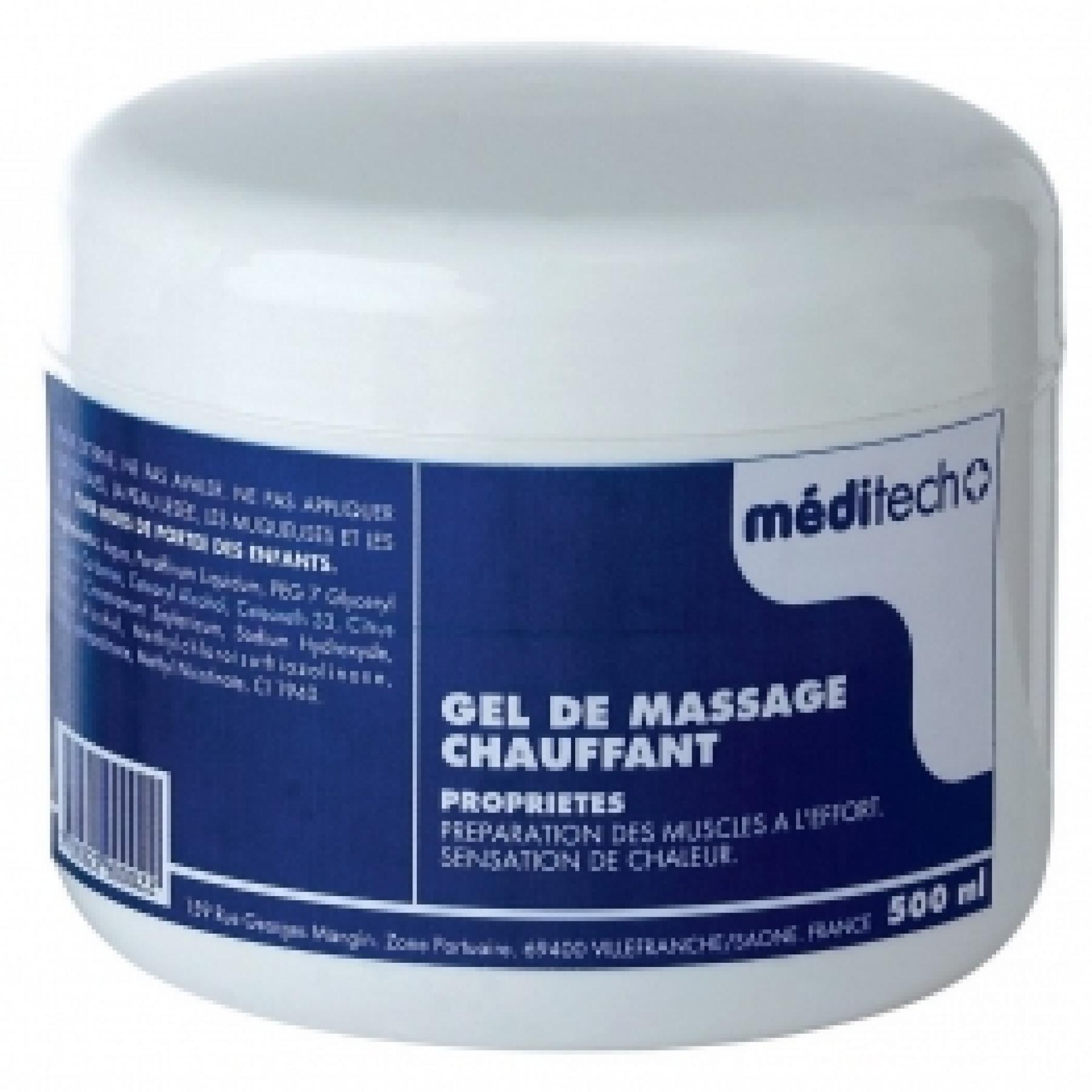 heating massage gel - 500 ml