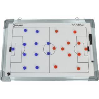 Small double-sided soccer board 30x45 cm Sporti
