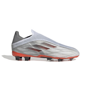 Children's soccer shoes adidas X Speedflow+ FG - Whitespark