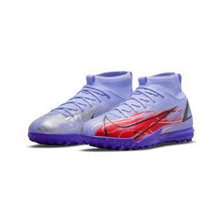 Children's football shoes Nike Mercurial Superfly 8 Academy KM Flames TF