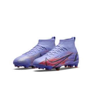 Children's football shoes Nike Mercurial Superfly 8 Pro FG KM Flames